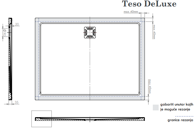 Teso DeLuxe rezanje
