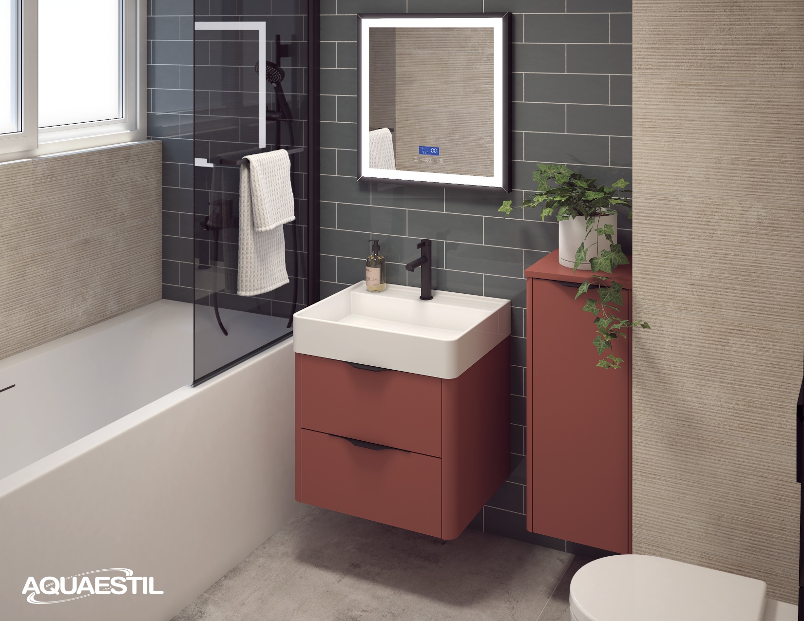 Ardea 60, Ceramic red