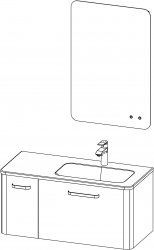 Charm / composizione I / 100 cm