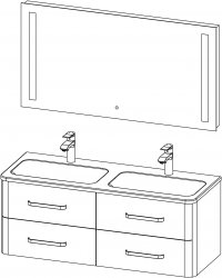 Charm / composizione IV / 120 cm