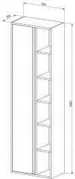 Colonna CONNECT 55x180