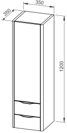 Colonna ARDEA 35x120, S/D